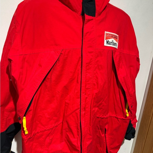 Vintage Marlboro Team Adventure Windbreaker Size Large - Picture 3 of 6